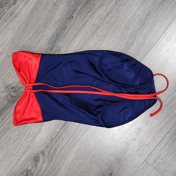 American Apparel Other - EUC American Apparel Red/Blue One Piece